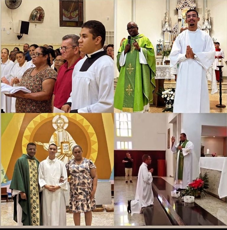 Jovens são enviados ao seminário